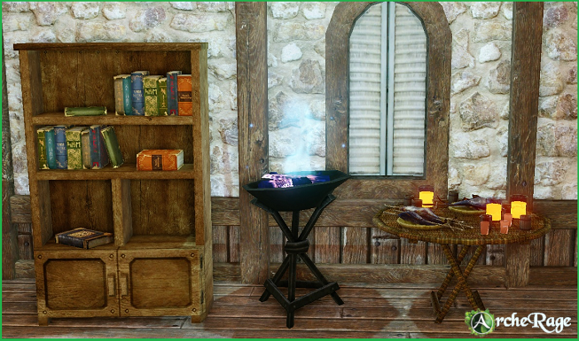 Bookcase_Wizards Brazier_Drinks and Food Table.png